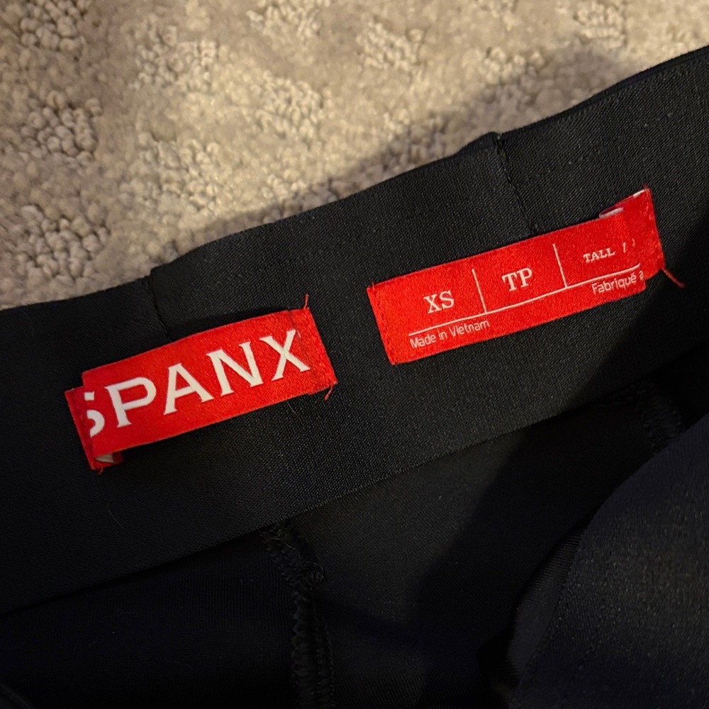 SPANX Black Boot-Cut Flare Pants - Picture 2 of 3